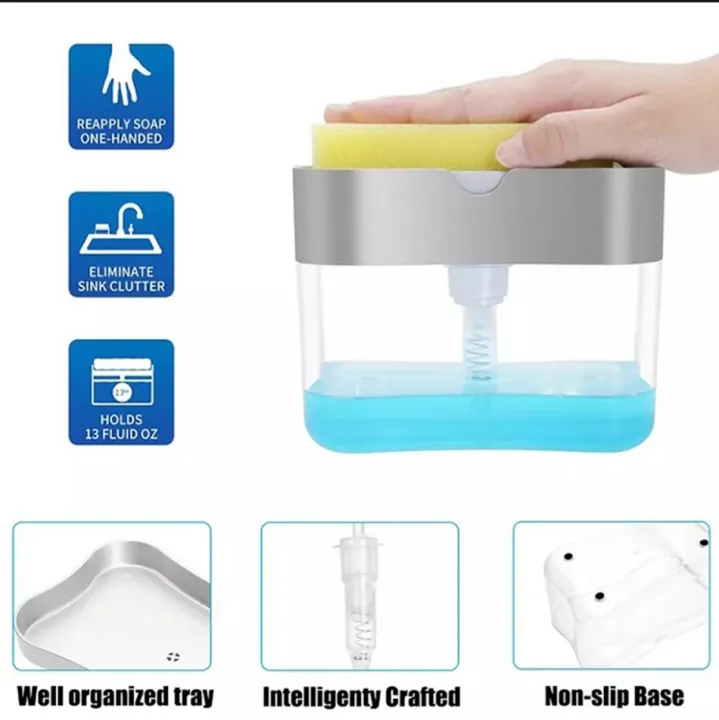 Liquid%20Soap%20Dispenser%20Soap%20Pump%20Sponge%20Caddy%20Holder%20Creative%20Hand%20Press%20Kitchen%20Dish%20Soap%20Dispenser%20with%20Washing%20Sponge%20-%20Image%206