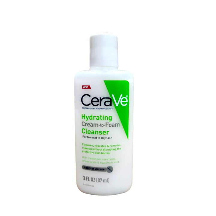 CeraVe Hydrating Cream To Foam Cleanser 87ml