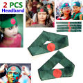 2 PCS Bangladesh National Flag Headbands China Fabrics Potaka Perfect Any Occasion Display Patriotism Celebrate Victory or Independence Day Stationery Craft item Green And Red Color for All Post-it Notes Awesome Gift Item Grade. 