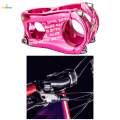 31.8mm Bike Stem Bicycle Short Stem High Strength Handlebars Riser for Mountain Bike , Pink. 