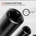 HARDEN 23mm Impact Long Socket 1/2" Drive 78mm long Deep Socket 536553.