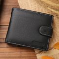 JINBAOLAI Leather Men Wallets Solid Sample Style Zipper Purse Man Card Horder Famous Brand Quality Male Wallet Wholesale.