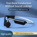 【FUPANG】Tinzzi Bone Conduction Headset Long Standby Open Ear 5.0 Earbuds Earhook Running Sports Neckband Earphones. 