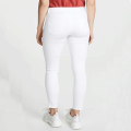 Export quality white pant for women stylish jins stretch and soft | White denim jeans pant for women | Pant for women at low price. 