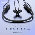 oraimo Necklace Lite (OEB-311) Call Vibration Wireless Earphones light gold/ sage green/ Black. 