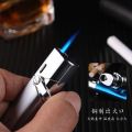 Piioket Aomai Metal  Lighter Windproof Refillable Butane Gas Cigar Lighter. 