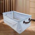 Clothing Storage Bins Fabric Cloth Bins Box for Books Household Closet.