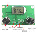 【The road to happiness Store】FM Radio Receiver Module Frequency Modulation Stereo Receiving PCB Circuit Board With Silencing LCD Display 3-5V LCD Module.