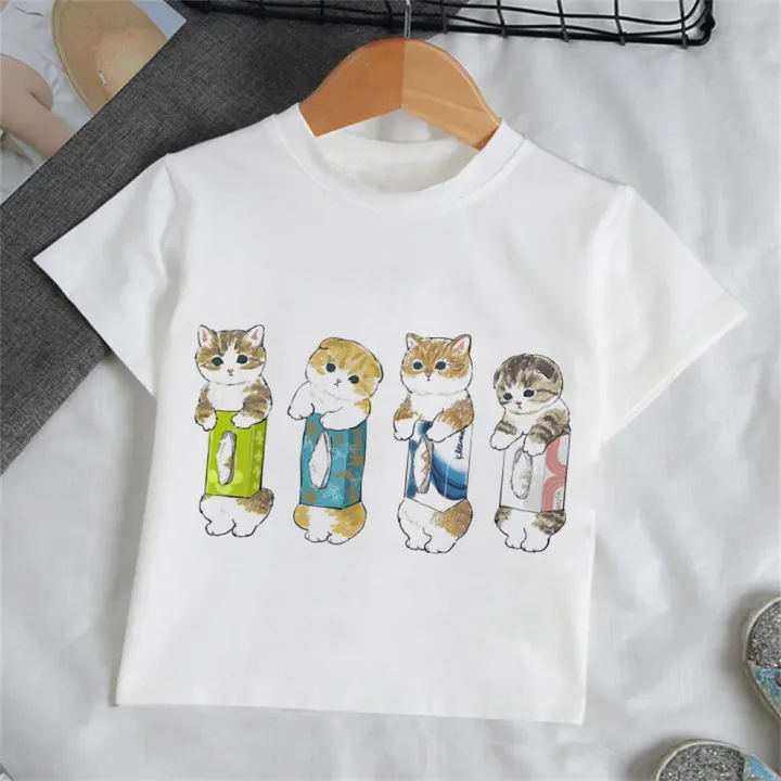 Girls%20Cartoon%20Cat%20T%20Shirt%20Tee%20Fashion%20Kids%203-12%20Years%20Outdoor%20Clothes%20for%20Children%20Teenagers%20T-Shirt%2010%20Years%20Old%20Girls%20Clothes%20-%20Image%204