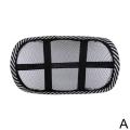 Chair Neck Headrest Massage Pillow Cushion Mesh Relief Car Truck Office Home Cushion Seat Chair Lumbar Back Support Chair. 