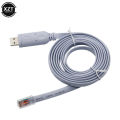 1.8m Usb Rs232 To Rj45 Console Cable For Cisco H3c Arba Fortinet Router Ftdi Usb Console Cable Extension Line. 