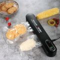 Electric Vacuum Food Sealer Packaging Machine For Home Kitchen Food Saver Bags Automatic Household Vacuum Food Sealing Packer. 
