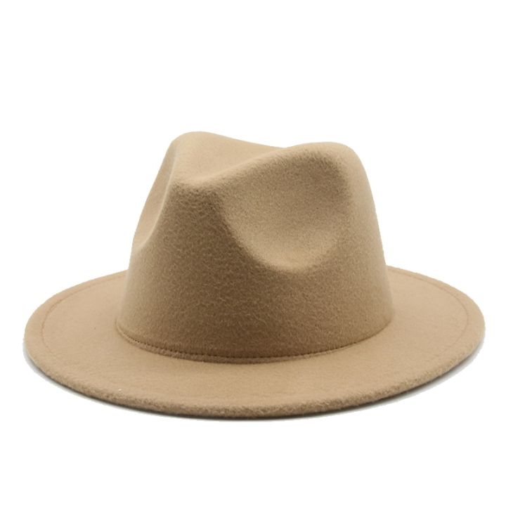 Fedoras%20Hats%20Boys%20Girls%20Small%2052cm%2054cm%20Felted%20Kids%20Hats%20Solid%20Camel%20Black%20Dress%20Formal%20Panama%20Women%20Hats%20New%20Sombreros%20De%20Mujer%20-%20Image%206
