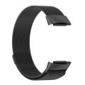 Milan Magnetic Metal Steel Mesh Watch Band For Fitbit Charge 6. 