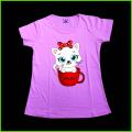 Cotton Half Sleeve Stylish Tops for Girls. 