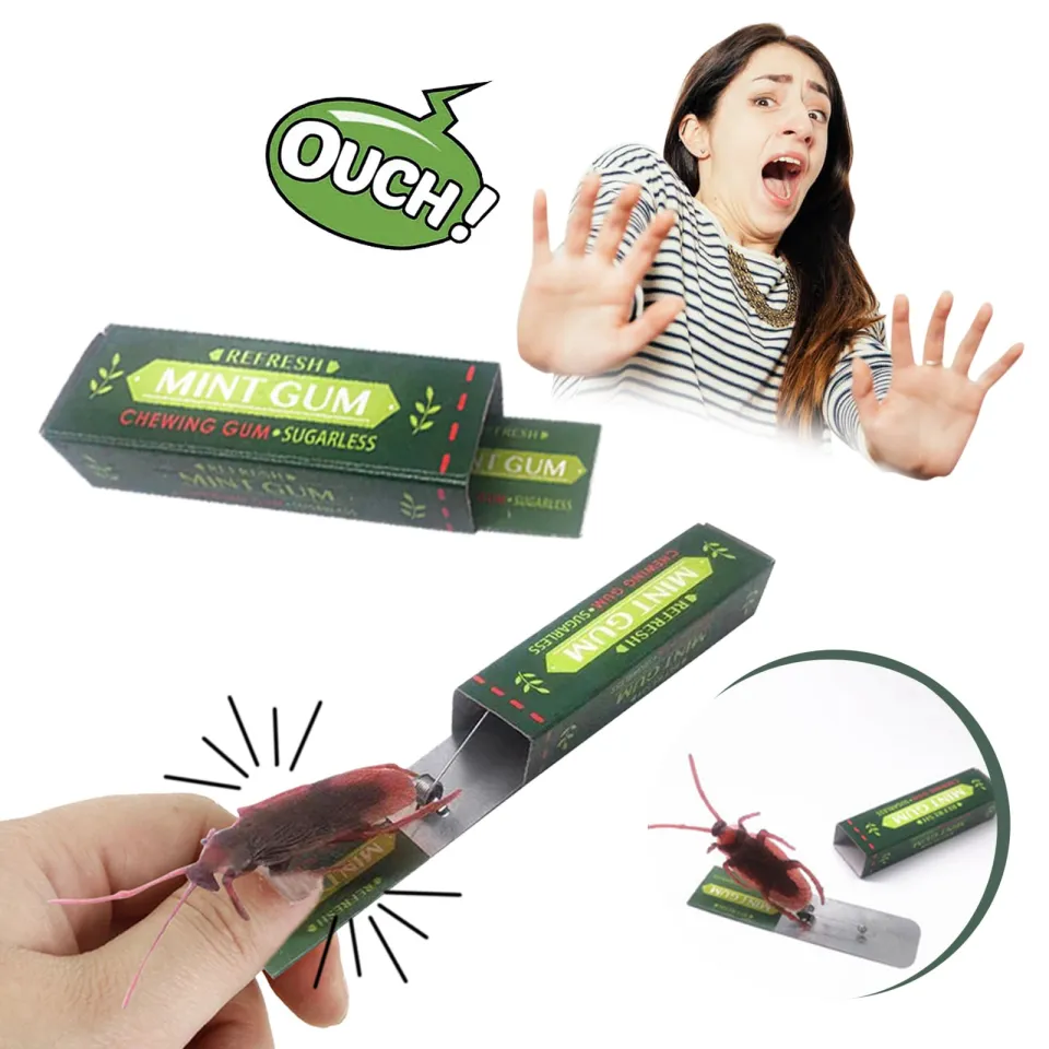 thumbnail image 2 of Halloween Scary Insect Gag Gifts 50 Pcs Fake Plastic Roaches - Realistic Prank Toy Insects For Halloween & Practical Jokes Realistic Cockroach Gag Gifts 2 of 12