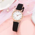 Women's Watches Bracelets Set Rome Font Digital Quartz Wristwatches Girl's Gift. 