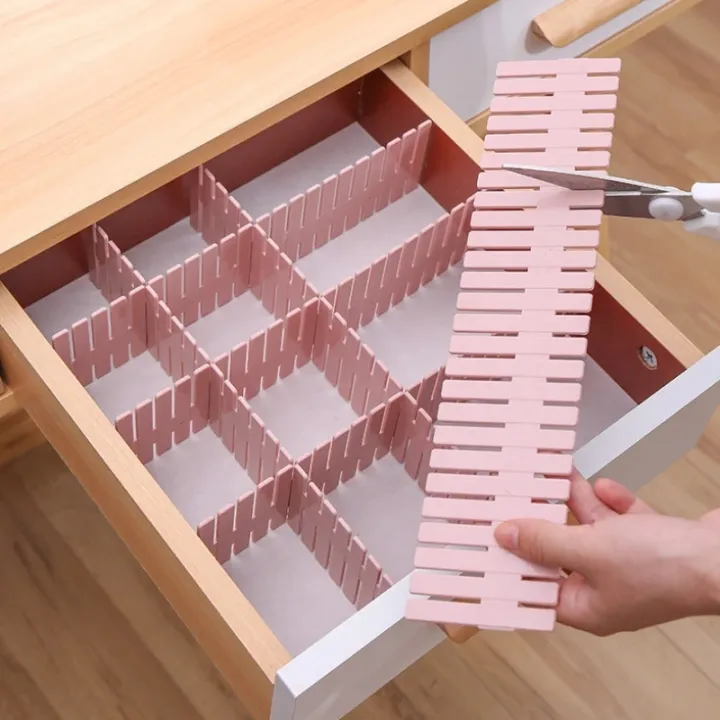 6Pcs%20DIY%20Adjustable%20Storage%20Partition%20Board%20Plastic%20Drawer%20Divider%20Combination%20Partition%20Board%20Space-saving%20Division%20Organizer_Best%20rate%20-%20Image%202