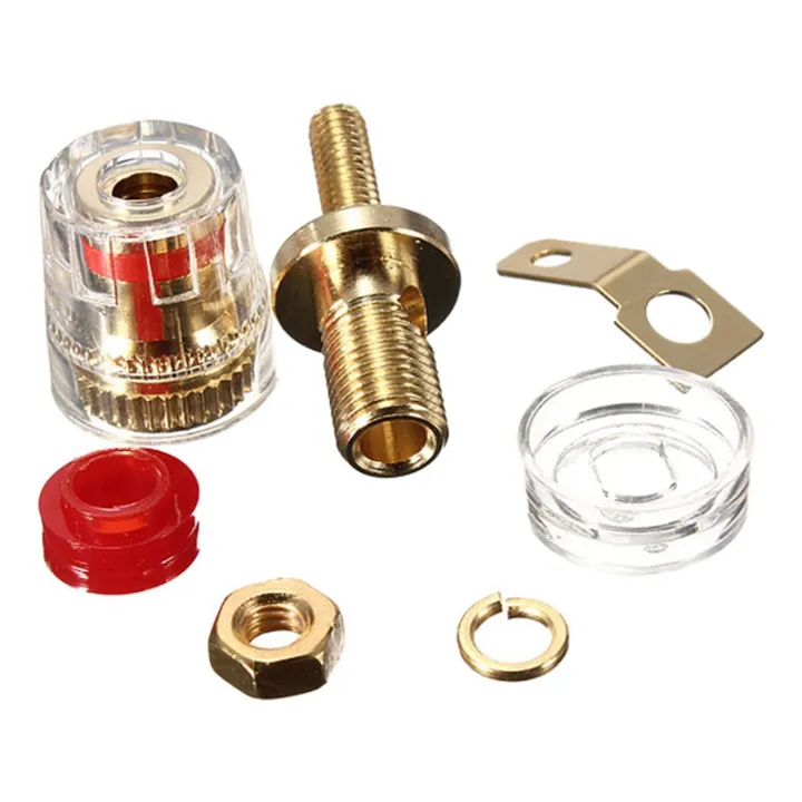 4Pc%20Amplifier%20Speaker%20Terminal%20Binding%20Post%204mm%20Banana%20Plug%20Jack%20&%204x%20Hi-end%20Copper%20Right%20Angle%20Screw%20Type%20Banana%20Plug%20-%20Image%205
