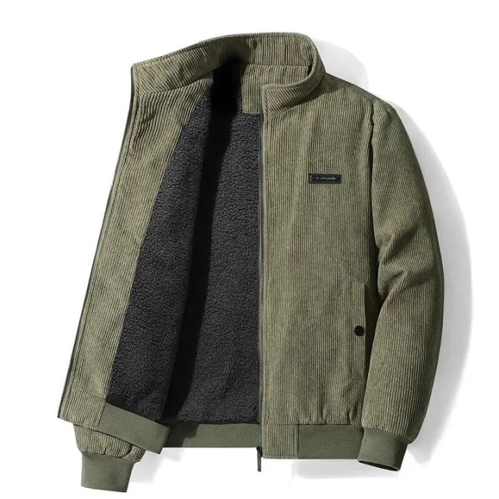 Vejina%20Men's%20Winter%202k%20Clothing%20New%20Corduroy%20Coat%20Men's%20Winter%20Lamb%20Fleece%20Coat%20Winter%20Top%20Plus%20Velvet%20Thickened%20Large%20Size%20Jack%20-%20Image%204