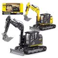 GC 1:50 Mini Excavator, Excavator Truck Toys, Metal Die-cast Engineering Vehicle Model, Heavy Duty Excavator. 