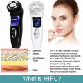 MINI HIFU 4th Generation Lifting Machine EMS Warm Ultrasound Facial Eye Massage Instrument Skin Firm Home Use Spa Beauty Devices. 