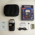 Kemei KM-2026 Powerful Barber Pro Electric Shaver For Men Hair Beard Electric Razor Balds Head Shaving Machine Finishing Fades. 