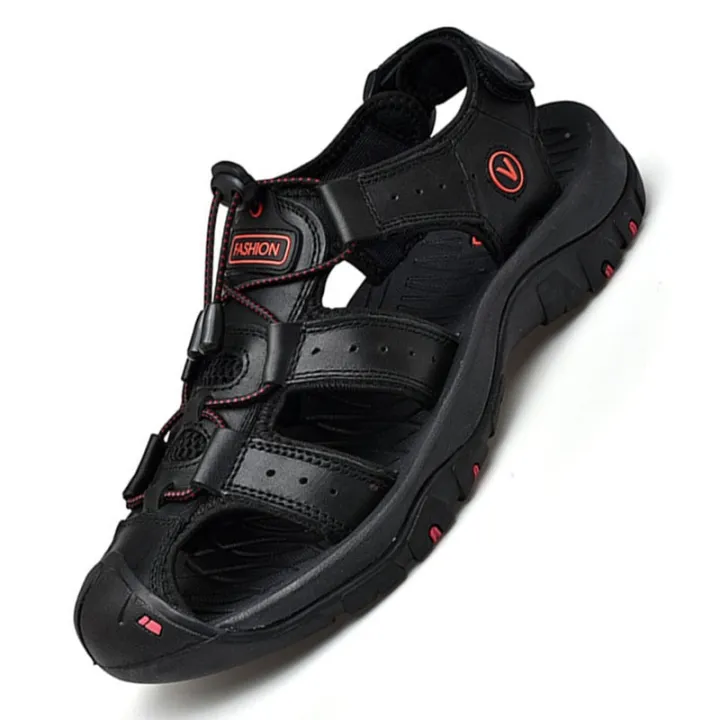 Classic%20Men's%20Sandals%20Summer%20%20Leather%20Beach%20Sandals%20Moccasins%20Luxury%20Men's%20Sandals%20Outdoor%20Slippers%20Sneakers%20Plus%20Size%20-%20Image%205
