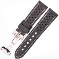Premium Breathable Genuine Leather Watchbands 20mm 22mm 24mm SmaGood productrt Watch Strap Brown Coffee Black Green Cowhide Band Accessories. 