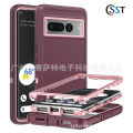 High Quality Robot Three-in-One Applicable to Google Google Pixel 8 PRo Phone case.