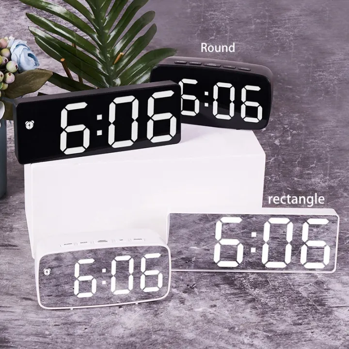 Smart%20Digital%20Alarm%20Clock%20Bedside,Red%20LED%20USB%20Desk%20Clock,Black%20-%20Image%207