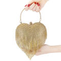 Prom Handbag Womens Party Bag Heart Shaped Handbag Wedding Clutch Womens Clutch Purse Formal Evening Bag. 