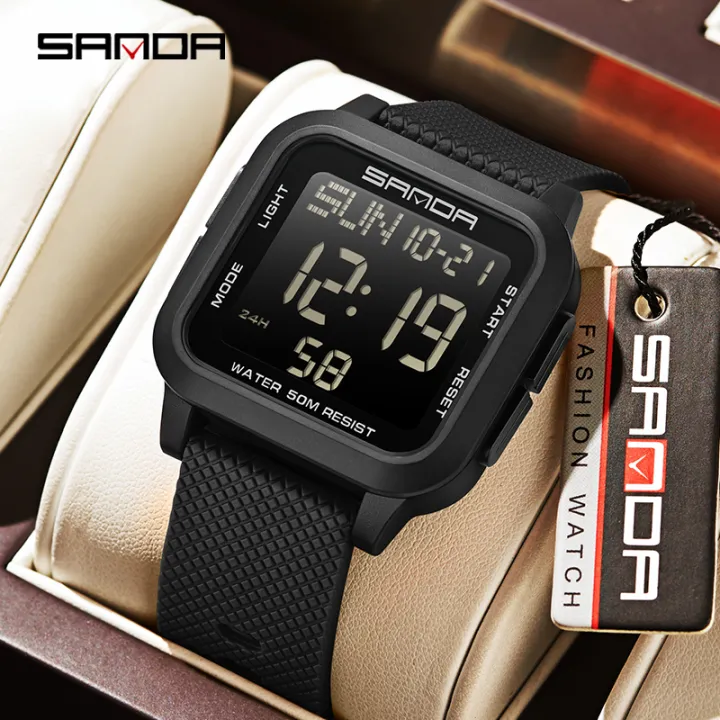 Sanda%20Square%20Solid%20Color%20Watch%20Retro%20Trendy%20Night%20Light%20Waterproof%20Electronic%20Men's%20Watch%20SD2194-6%20-%20Image%208