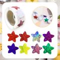 Holographic Color Gold Star Stickers for Kids Reward 1inch Foil Star Stickers Labels for Wall Crafts Classroom Teachers Supplies. 