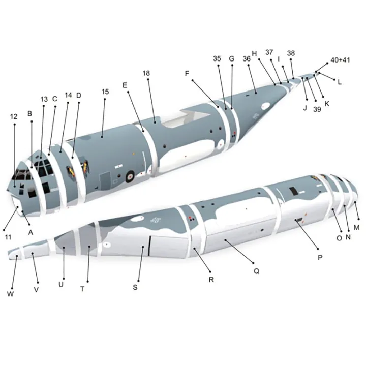 NIC%20YCG%20Buytra%20AC130%20Ghost%20Aerial%20Gunship%20Aircraft%20Paper%20Model%20Military%20Fighter%20Paper%20Model%20-%20Image%206