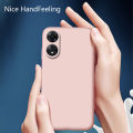 Tokifu OPPO A78 5G New Liquid Silicone Phone Case All-inclusive Shockproof Back Cover. 