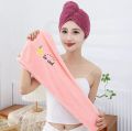 Dry Hair Cap Microfiber Quick Towel Magic Hair Towel Wrapped Towel - Towel. 
