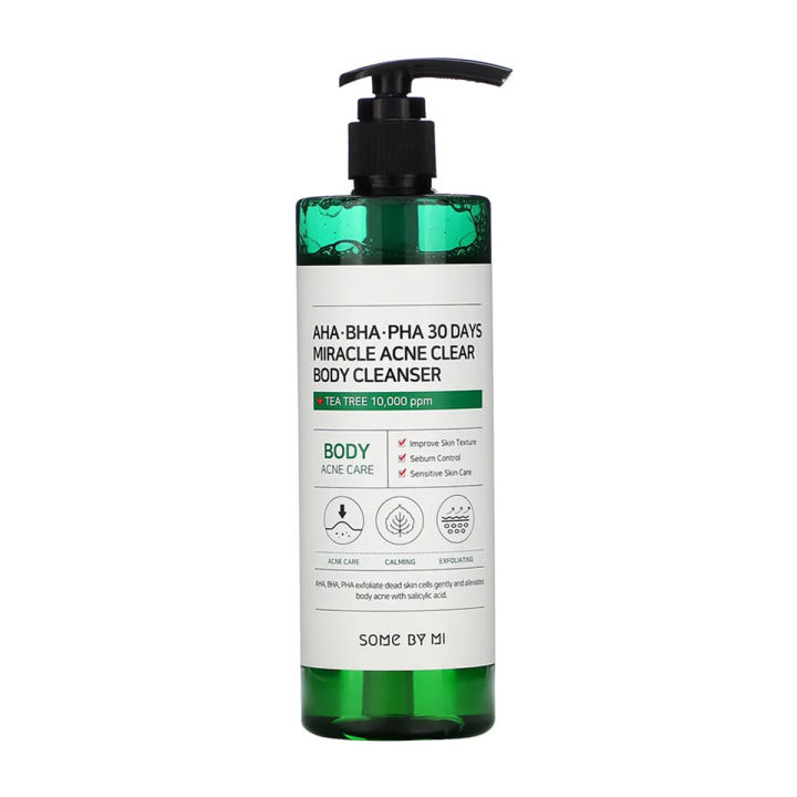 Some by mi aha, BHA, PHA 30 Days Miracle Acne Clear Body Cleanser - 400gm