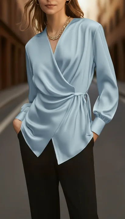 Women%E2%80%99s%20Soft%20Satin%20Silk%20Top%20%E2%80%93%20Stylish%20Wrap%20Design%20-%20Image%205