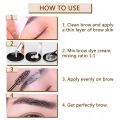 Professional Henna Eyelash Eyebrow Dye Tint 15-minute Fast Tint Easy Dye Gel Eyelash Kit Semi Permanent Eyebrows Tint Dye Makeup.