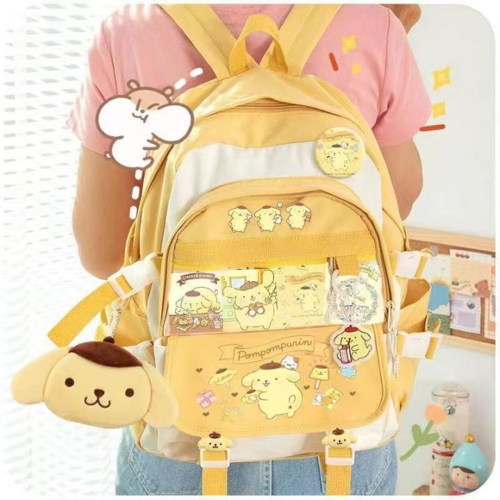 Sanrio%20Kuromi%20Travel%20Backpack%20my%20melody%20Girls%20Boys%20Nylon%20School%20Bag%20Fashion%20Cartoon%20Handbag%20Backpack%20-%20Image%204
