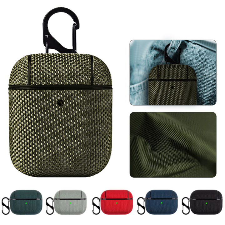 Cover For Pro 2 2022 Fabric Canvas Cloth Case For 3 Air Pdos Pro 1 Protection Wireless Earphone Case