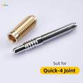 Billiards Pool Cue Joint Pin Insert Stainless Steel Billiards Accessories.