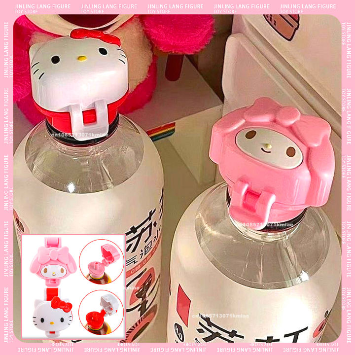 Hello Kitty Sanrio Kawaii My Melody Cute Drink Bottle Mouth Water Bottle Replacement Cap Choking Cap For Children Birthday Gifts