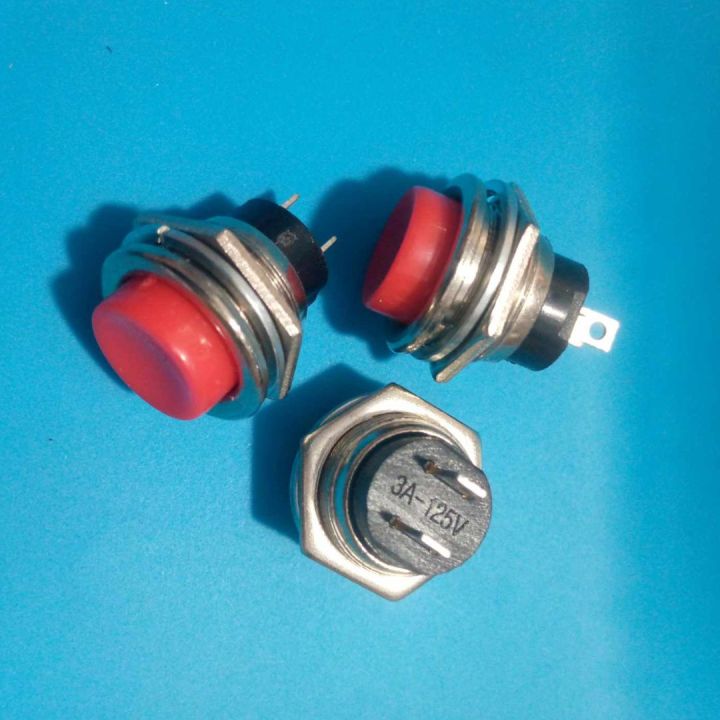 Round%20Shape%203A/125V%20SPST%20Red%20Panel%20Mounting%20Momentary%202%20Pin%20Push%20Button%20Switch%20-%20Image%203