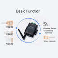HF2211 Serial Server RS232/485/422 to WIFI & Ethernet DTU Network Communication 5-36VDC.