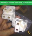 Electrical Multifunctional Socket AC 250V 2200W 10A 2 Pin 3 Way Multi Socket EU Male Plug To Multi Socket Converter 2 Pin Male Plug With 3 Point Socket - multi plug.