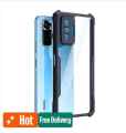Xundd For ( Redmi Note 10 Pro, Note 10 Pro Max ) Shockproof Bumper Case Phone Cover For Redmi Note 10 Pro, Note 10 Pro Max Smartphone Back Cover Case - Black & Clear. 
