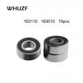 10PCS 163110-2RS Bearing 16*31*10mm ABEC-1 163010 RS 16*30*10mm Bicycle Hub Front Rear Hubs Wheel 16 31 10 Ball Bearings. 