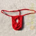 3 Pieces Men’s FrontHole Underwear Panties Without Trace T-shaped Back pants Micro Thongs Underpants Lingerie Stylish & Fashionable Seductive T-Back Panties For Mans From Shilpiana By Sewing Studio (Red, Black, White, Blue, Golden, Silver- Free Size).